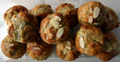 Lemon poppy seed muffins glazed in box Visit Colorado Springs
