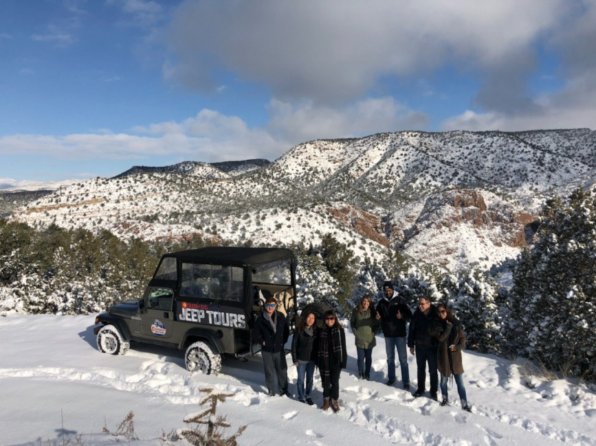 Colorado Springs Downtown Winter - Atasan Wanita Original Murah Terbaru