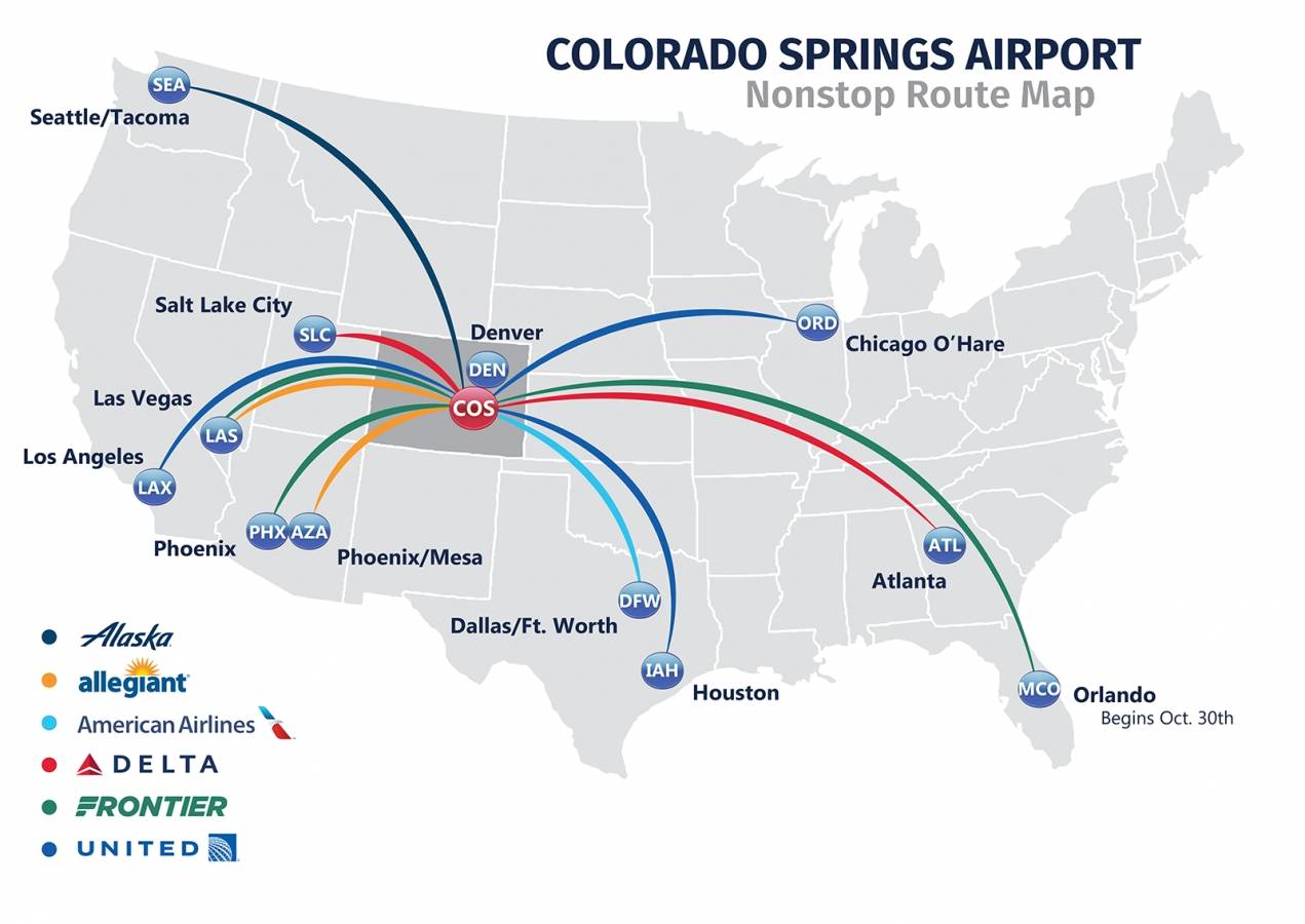 Colorado Springs Airport - Colorado Springs Vacation & Tourism