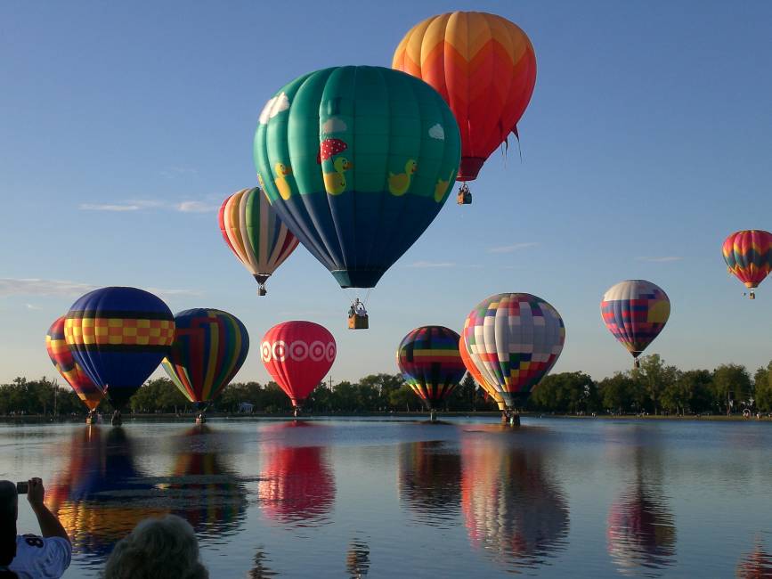 hot air balloon colorado
