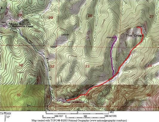 Thecrags Trail Map  Fluid 